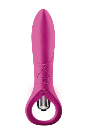 Dream Toys Flirts Ring Vibrator - Вібратор, 15,5 см (рожевий) - купити в Україні | Секс шоп SEX-SHOP.ua