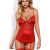 Корсет с подвязками для чулок Obsessive Lovica corset (L/XL)