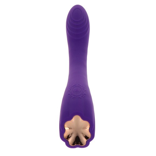 Toy Joy Dahlia G-Spot Vibrator – вібратор для точки G, 15х3.5 см (фіолетовий)