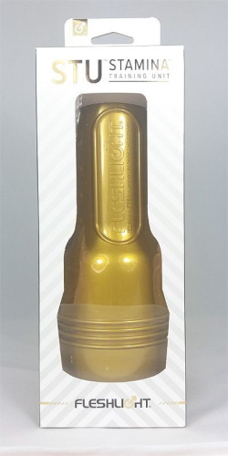 Fleshlight Stamina Training Unit (Fleshlight STU) мастурбатор тренажер мужской выносливости, 22.8х1.7 см