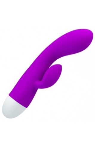 Pretty Love Eli Vibrator - Вибратор с клиторальным отростком, 18х3.4 см