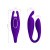 Pretty Love Bill Vibro Massager Purple – Вібратор, 11,8 см (фіолетовий)