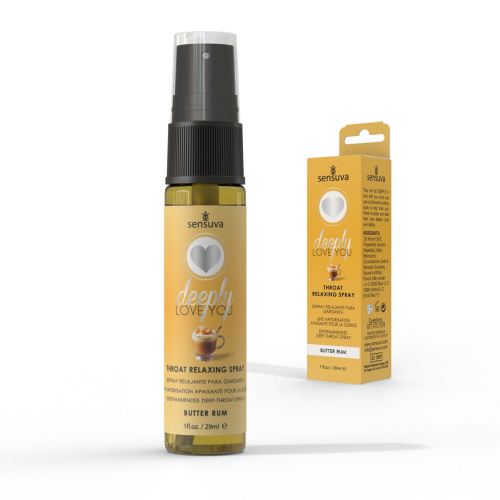 Расслабляющий спрей для минета Sensuva Deeply Butter Rum, 29 мл (сливочный ром)