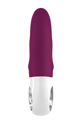 Fun Factory Miss Bi - вагинально-клиторальный вибратор, 8х4.2 см (бордовый) - sex-shop.ua