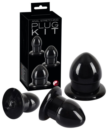 Набор анальных пробок Anal Stretching Plug Kit