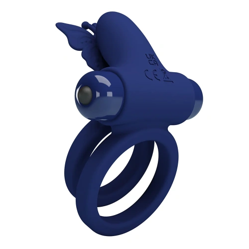 Виброкольцо Pretty Love Powerful Vibro Butterfly Cock Ring