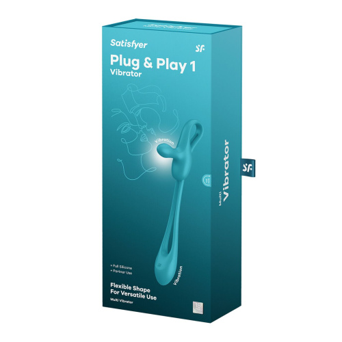 Анальная пробка с вибрацией Satisfyer Plug & Play 1
