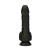 Naked Addiction 8.6” Silicone Rotating & Thrusting Vibrating Dildo - вибратор с толчками и вращением, 21.8 см (чёрный) - sex-shop.ua