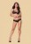 Obsessive 860-SET-3 set - Кружевной комплект: бюстгальтер и стринги, L/XL (чёрный)