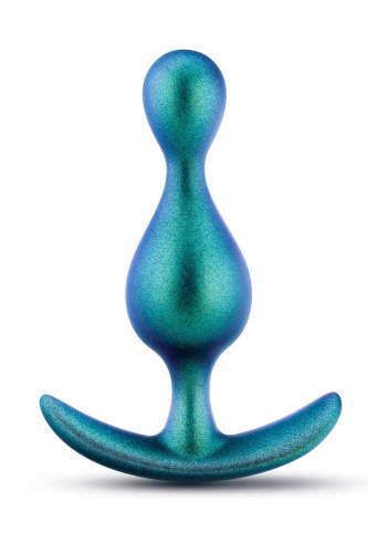 Anal Adventures Matrix Photon Plug - Анальная пробка, 11,4 см (бирюзовый)