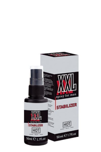 Hot Stabilizer XXL Spray For Men - Спрей для збільшення фалосу, 50 мл