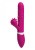 Doc Johnson iVibe Select iRoll - вібромасажер 24.1х3.8 см (рожевий)