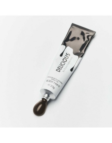 BIJOUX INDISCRETS - DELICIOUS CHOCOLATE - Краска для тела со вкусом шоколада, 20 мл