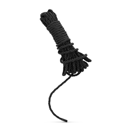 Bedroom Fantasies Kinbaku Rope - Розкішна мотузка для Шибарі, 10м (чорний)