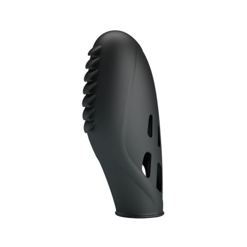 LyBaile Pretty Love Gilo Finger Vibrator Black - Насадка на палец, 7.8х2.8см (чёрный)
