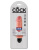 Pipedream King Cock 5 Vibr Stiffy Flesh - Вибромассажер, 12.7 х 3.8 см