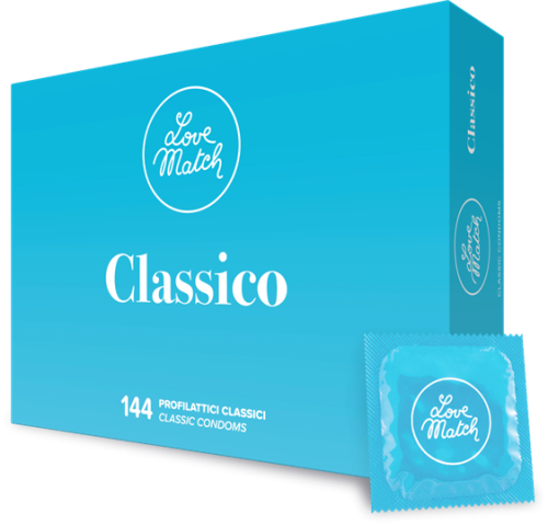 Love Match Classico (Classic) - Презервативи 54 мм, 144 шт