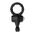 LoveToy Power Clit Cockring - эрекционное кольцо с вибрацией, 2.3 см (чёрный)