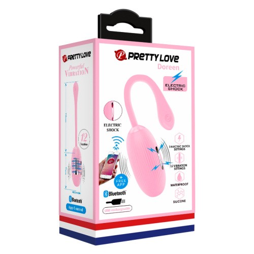 Pretty Love Doreen Vibrating Egg Pink - Віброяйце, 19 см (рожевий) - купити в Україні | Секс шоп SEX-SHOP.ua