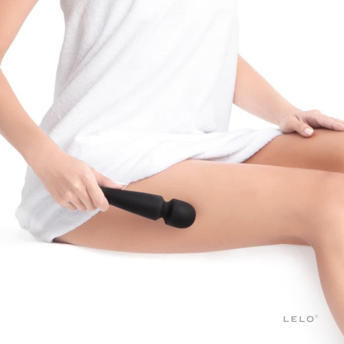 Lelo Smart Wand-Професійний масажер, 22х4 см (чорний)