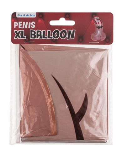 Penis XL Balloon - Воздушный шарик в форме пениса, 44,5 х 74 см (телесный) - sex-shop.ua
