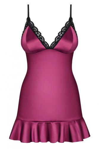 Комплект Obsessive 845-CHE-5 chemise (S/M)