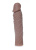 Boss Perfect Sleeve Mulatto - Насадка на член, +7 см (коричневий) - купити в Україні | Секс шоп SEX-SHOP.ua