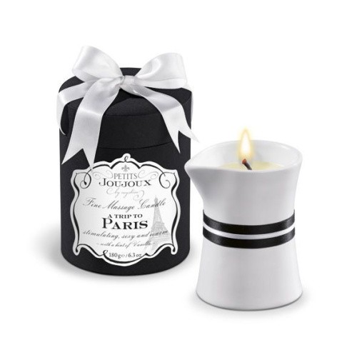Petits Joujoux Paris - Массажная свеча с ароматом ванили и сандалового дерева, 180 мл - sex-shop.ua