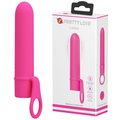 Pretty Love Ladon Vibrator Pink - Вибратор, 13.5х2.2 см (розовый)