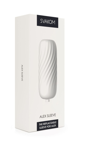 Svakom Alex Sleeve - рукав для мастурбатора Alex Neo, 16х6 см - купити в Україні | Секс шоп SEX-SHOP.ua