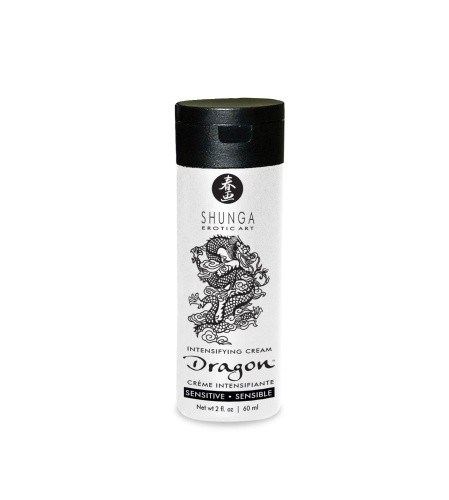 Shunga Dragon Cream Sensitive - Стимулюючий крем для пар, 60 мл