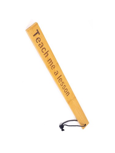 Fetish Tentation Paddle Teach me a lesson Bamboo - Шльопалка - купити в Україні | Секс шоп SEX-SHOP.ua