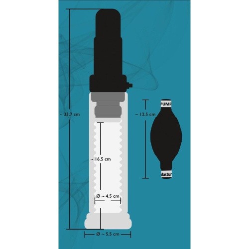 Orion Vibrating Multi Pump & Masturbator - Помпа для члена с вибрацией, 17.2х6 см