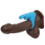 Happy Rabbit Rechargeable Cock Ring - Эрекционное виброкольцо, 6,7 см (голубой)