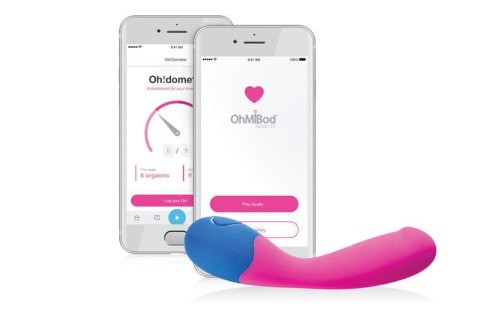 OhMiBod - blueMotion App Controlled Nex 2 - Вибратор, 16.5х3.2 см - sex-shop.ua