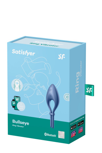 Satisfyer Bullseye - лассо с вибрацией, 4.9х2.5 см (голубой) - sex-shop.ua