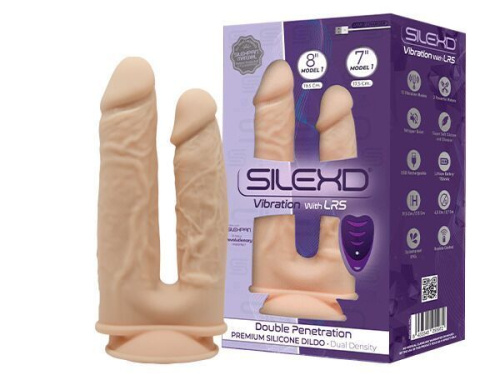 SilexD Double Gusto Vibro Flesh (Model 1 size 8