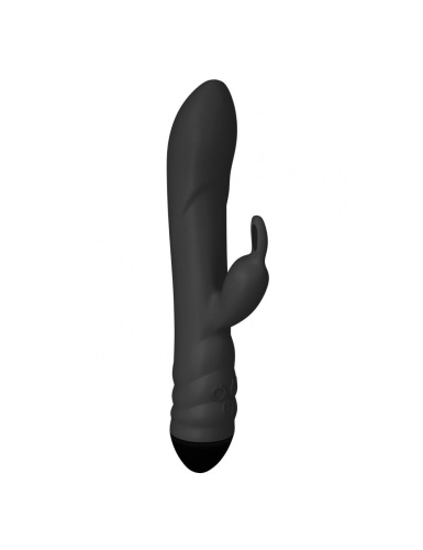 Adrien Lastic Twister - Вибратор кролик, 23х4 см (чёрный) - sex-shop.ua