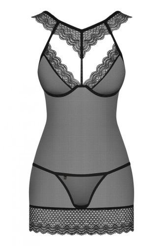 Комплект Obsessive 857-CHE-1 chemise (L/XL)