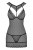 Комплект Obsessive 857-CHE-1 chemise (L/XL)