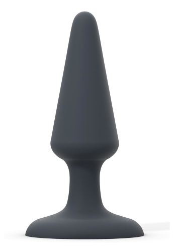 Dorcel Best Plug M анальная пробка мягкий soft-touch силикон, 13.5х4,1см (чёрный) - sex-shop.ua