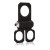 CalExotics Lovers Gear Ball Spreader Enhancer - віброкільце, 10.2х2.5 см (чорний) - купити в Україні | Секс шоп SEX-SHOP.ua