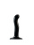 Strap-On-Me P&G-Spot Dildo, S - Насадка для страпону, 16.4х3 см, (чорна)