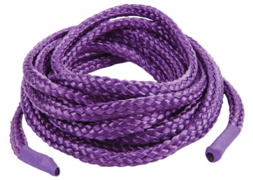 Веревка для связывания 5м, Japanese Silk Love Rope (пурпурный) - sex-shop.ua