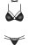 Obsessive 823-SET-1 - Сексуальний комплект із тонкої еко-шкіри, L/XL (чорний) - купити в Україні | Секс шоп SEX-SHOP.ua