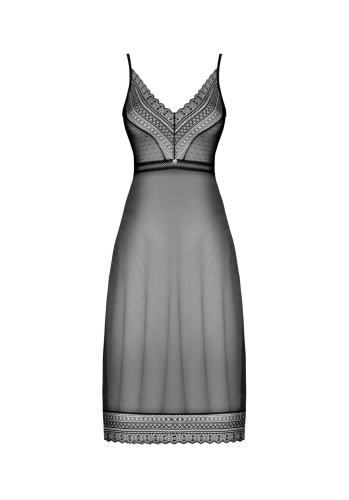 Obsessive Estiqua chemise - Сорочка еротична, XL/2XL - купити в Україні | Секс шоп SEX-SHOP.ua