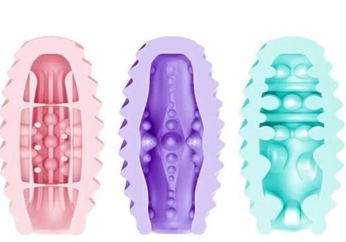 LyBaile - Pretty Love Double Sided Egg Masturbator - Набор мастурбаторов, 15 шт