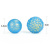 LoveToy Ocean's Toner Egg Set - Вагинальные шарики, 4 см (голубой)