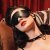 Zalo Blindfolds Black - Роскошная маска на глаза (чёрный) - sex-shop.ua