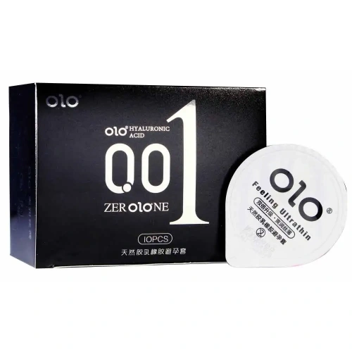 OLO Feeling Ultrathin 0.01 BLACK, 1 шт